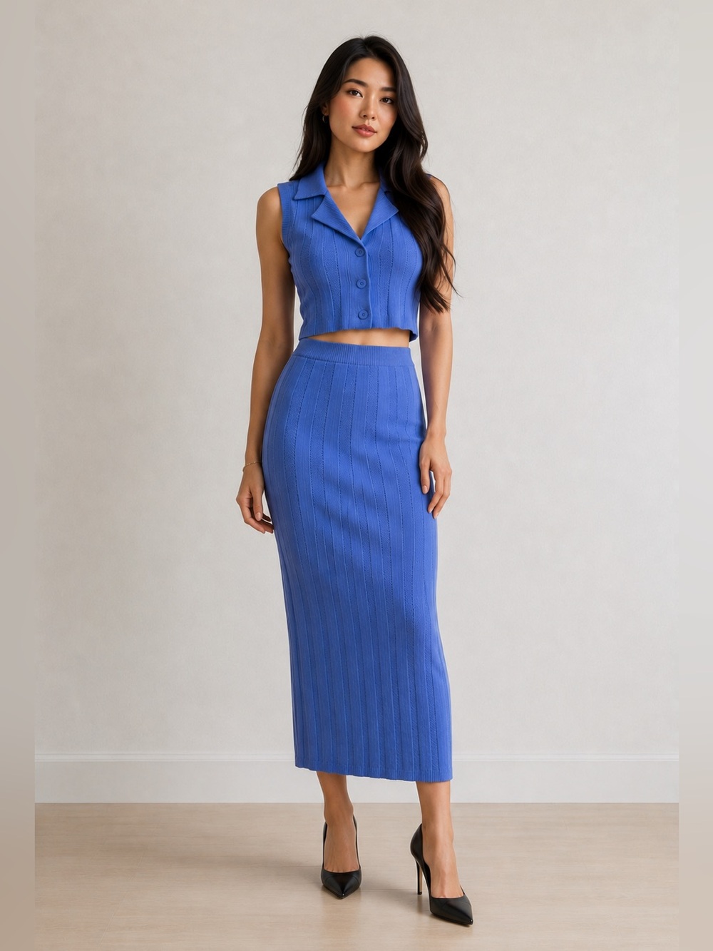 Zara Skirt Midi Skirt Set!